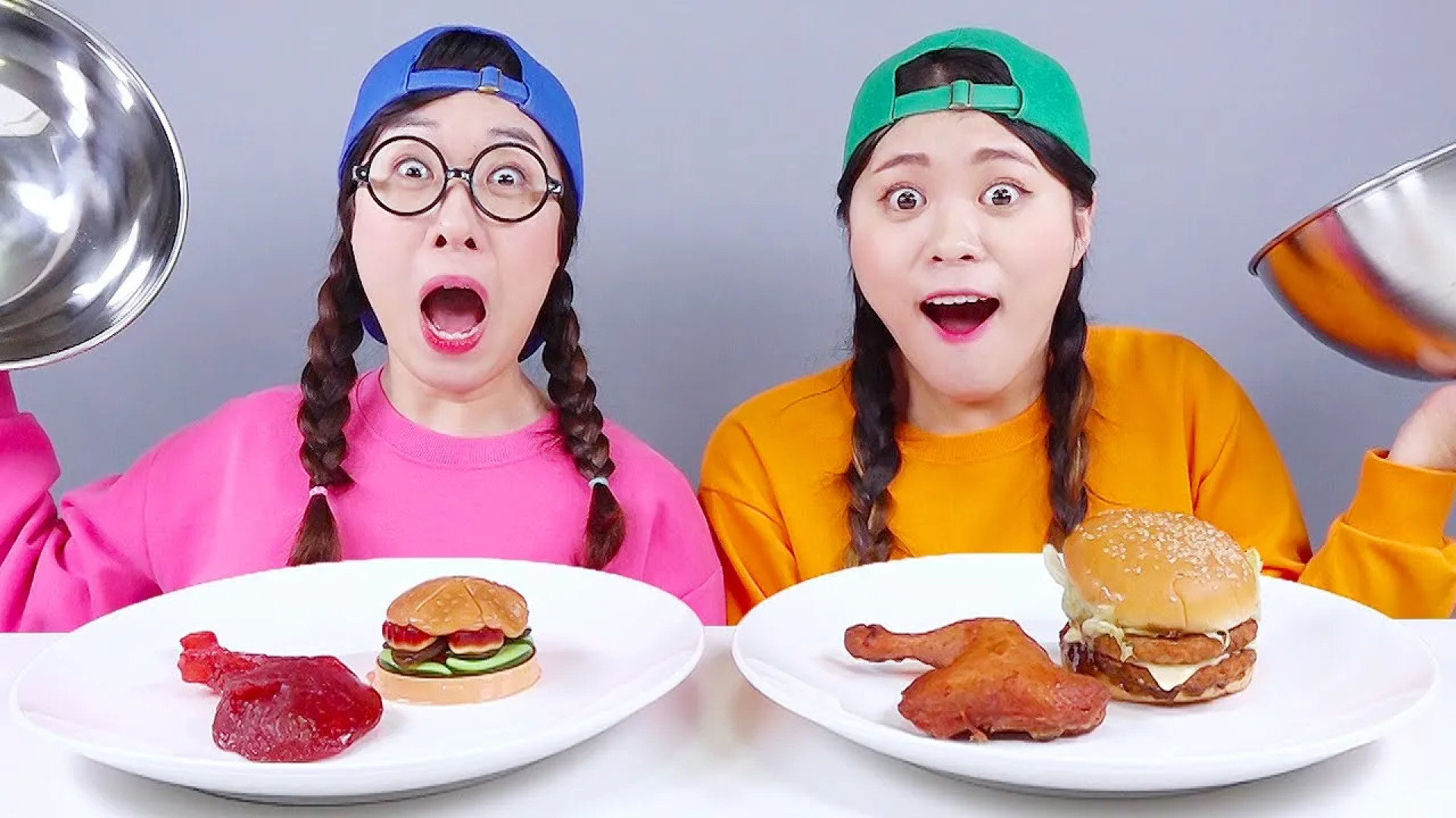 چالش غذای شکلاتی در مقابل واقع...