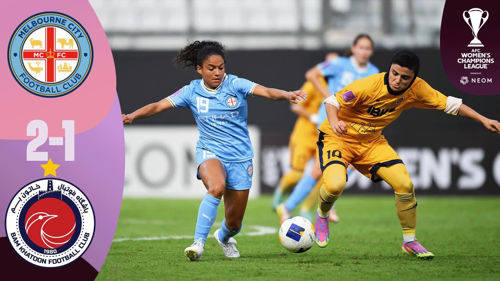 ملبورن سیتی 2 1 خاتون بم | خلا...