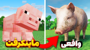 ماینکرفت اما در واقعیت چه شکلی...