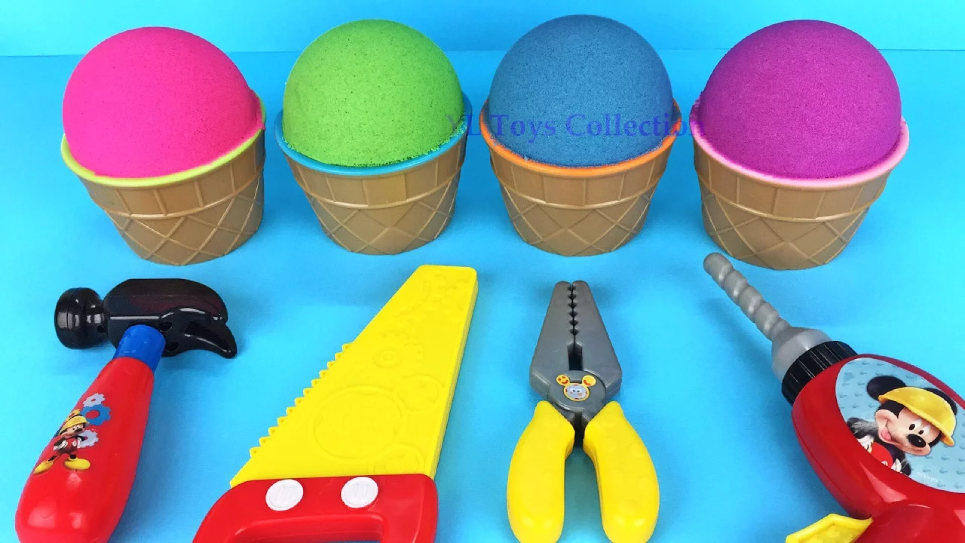 Kinetic Sand Ice Cream Surprise Tools Surprise Toys Fun for Kids