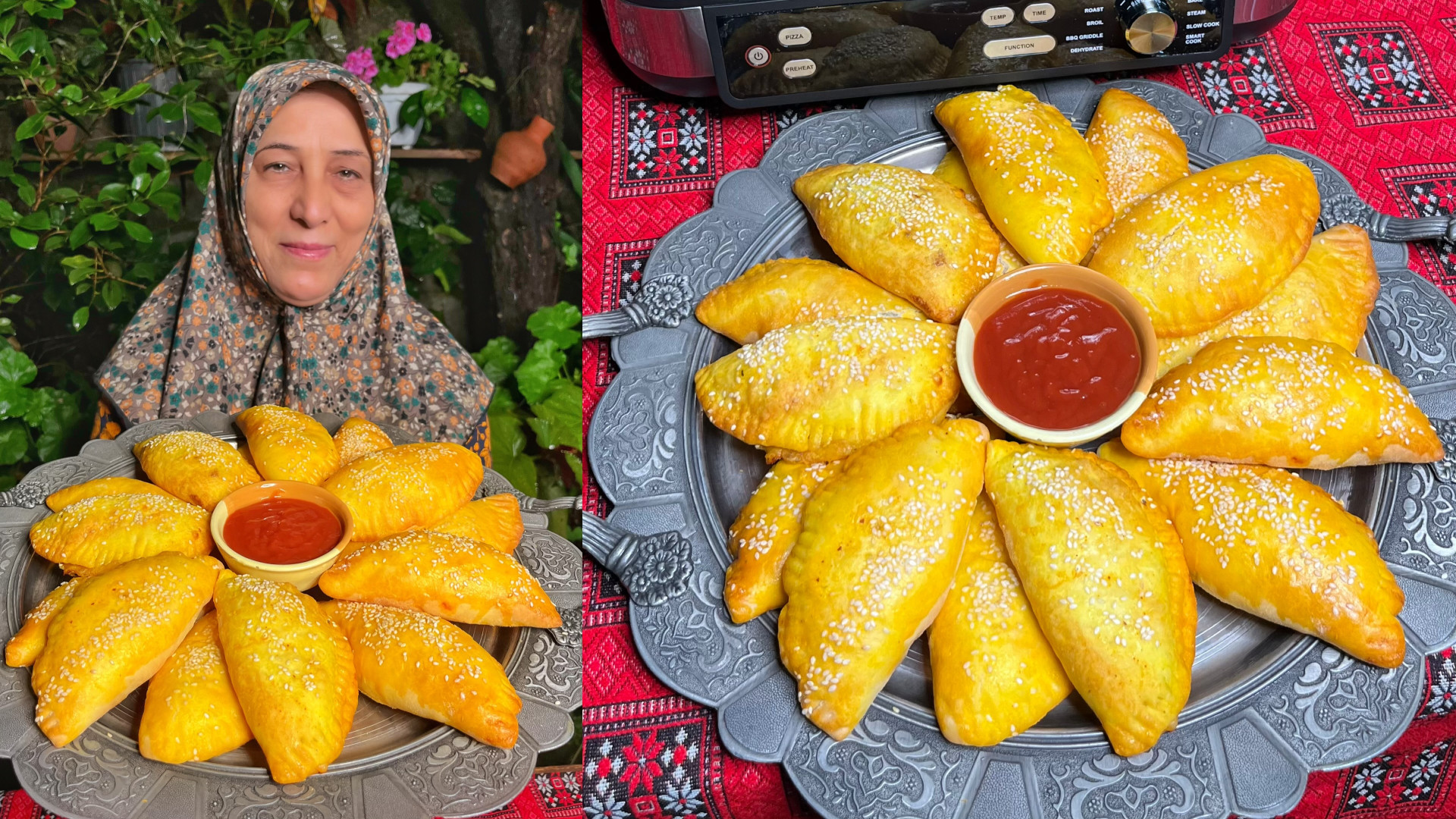 طرز تهیه پیراشکی گوشت خوشمزه و...