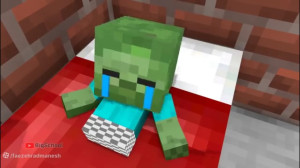 انیمیشن ماینکرافت داستان غمگین...