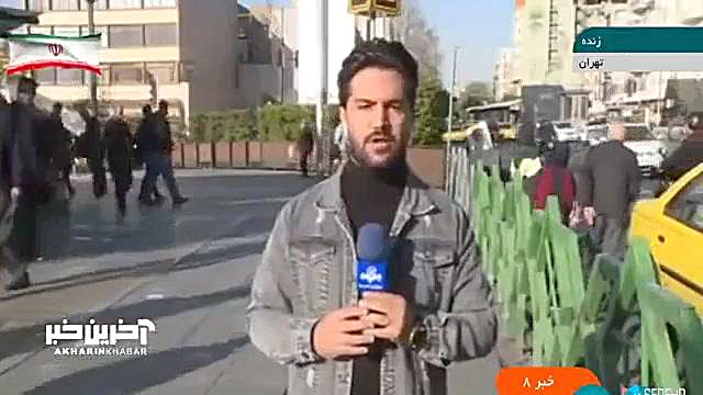 گزارش زنده از تردد عادی شهروند...