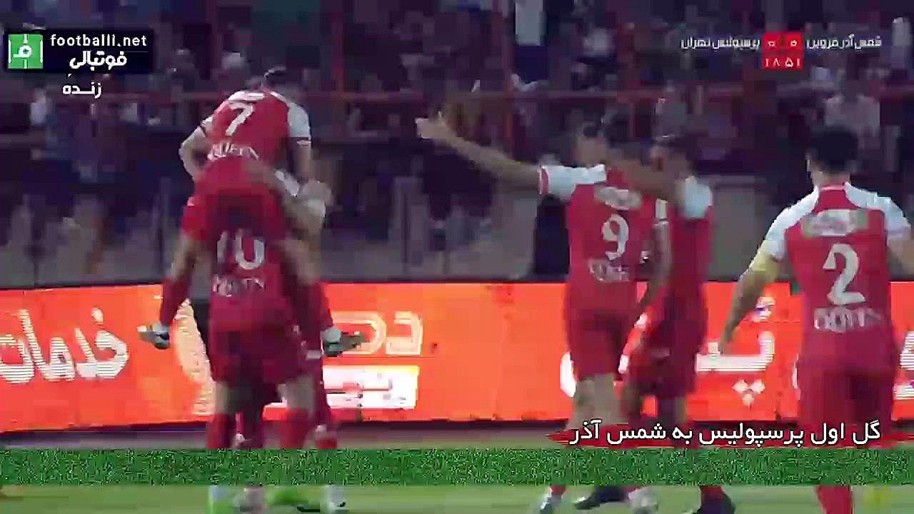 گل ها و پاس گل های اورونوف، ستاره پرسپولیس در لیگ بیست و سوم