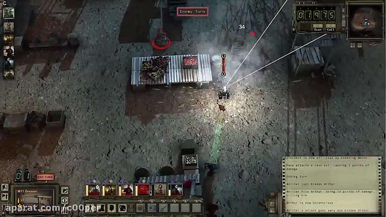 گیم پلی بازی Wasteland 2