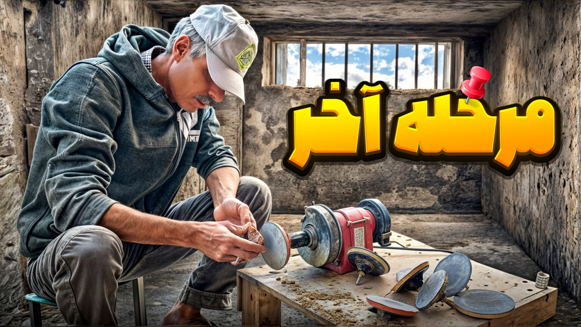 مرحله آخر|پولیش سنگ های قیمتی|...