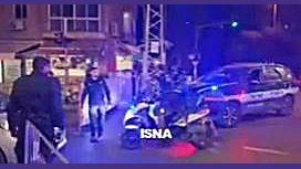 پلیس اسرائیل خیابان نزدیک اقام...