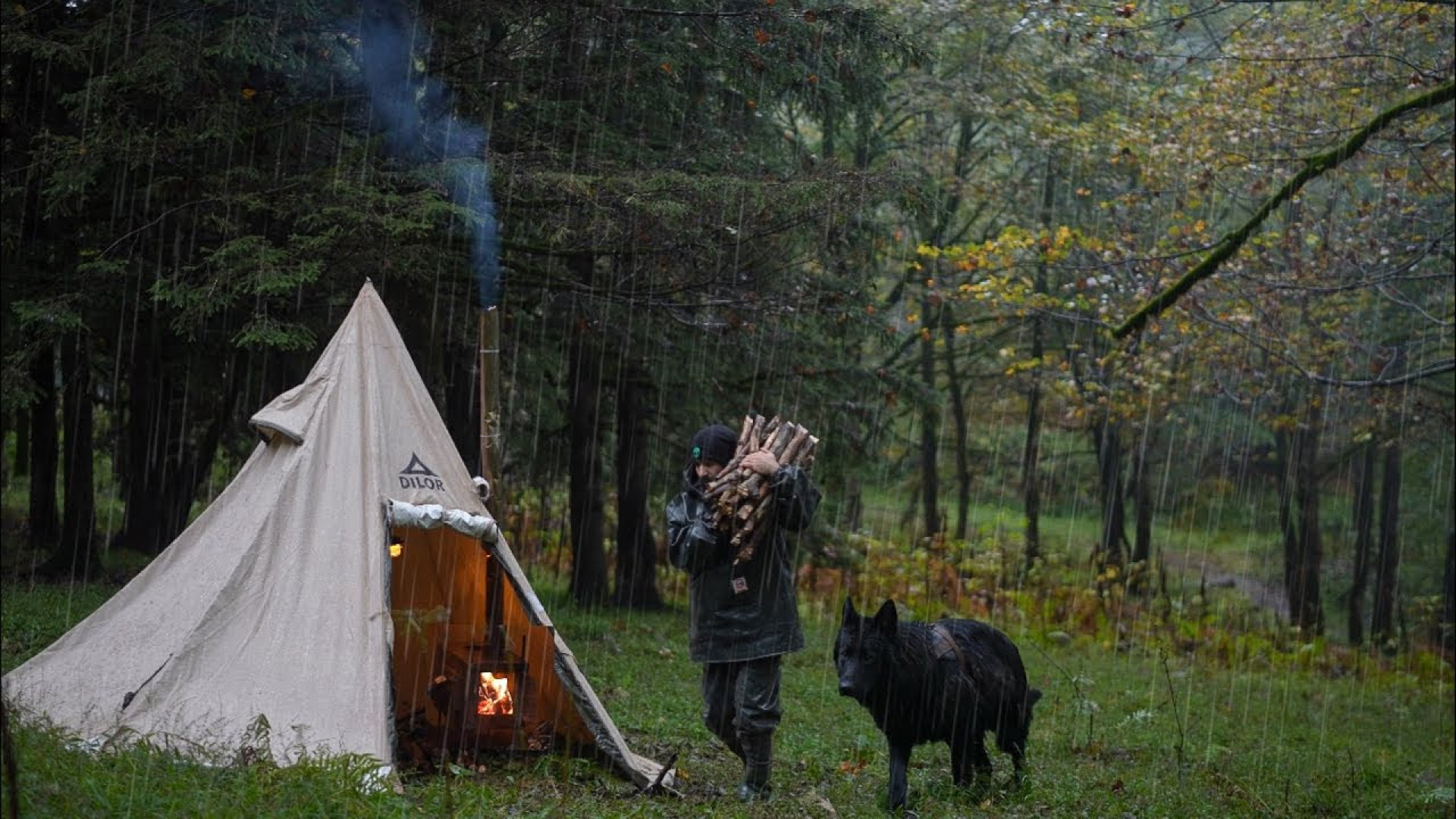 زنده ماندن در طوفان باران دیوا...