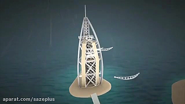 میراگرهاى جرمى برج العرب دوبى