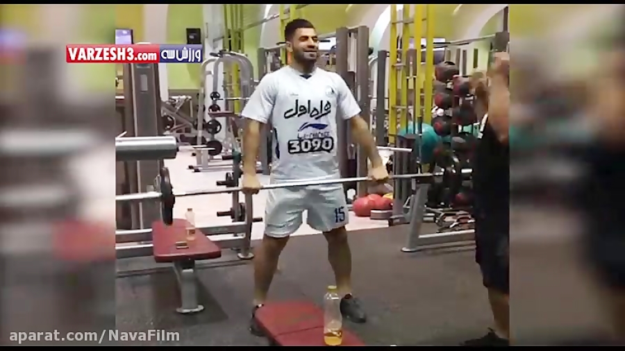 تمرینات انفرادی حسین کنعانی زا...