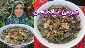 بهترین روش تهیه ترشی بادمجان ف...