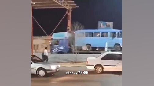 راننده تريلی، تاوان رفتار کنون...