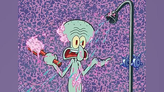 باب اسفنجی شلوار مکعبی