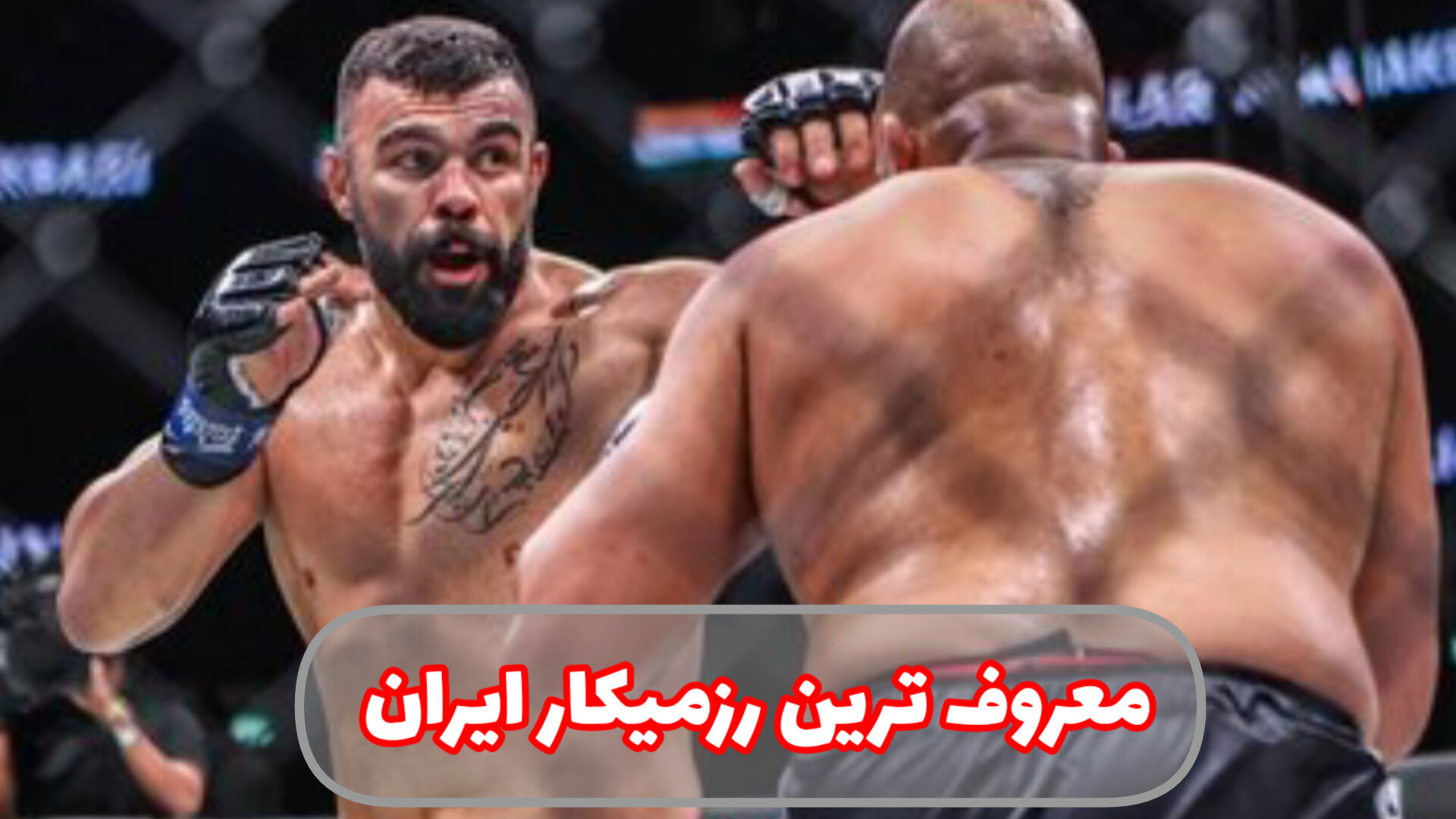 معروف ترین رزمیکار ایران کیست؟...