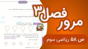 ریاضی سوم ابتدایی مرور فصل 3 ص...