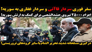 سفر فوری سردار قاآنی و سردار غ...