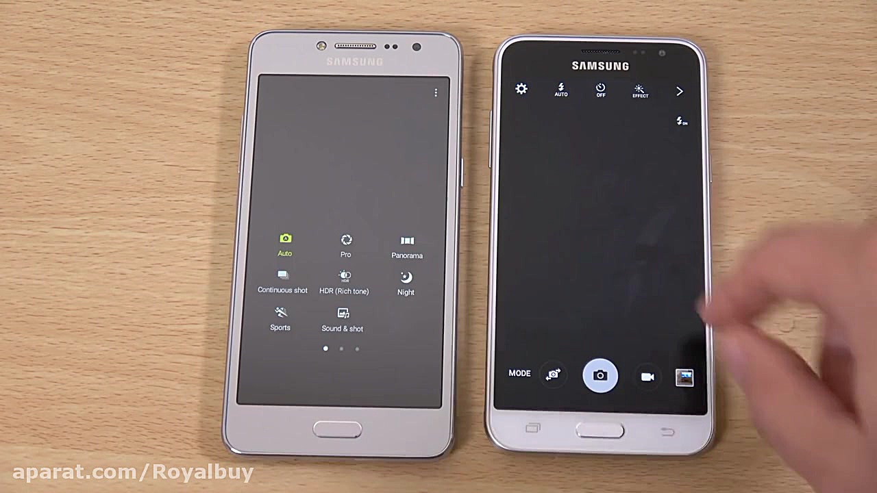 Galaxy J2 Prime در برابر Galax...