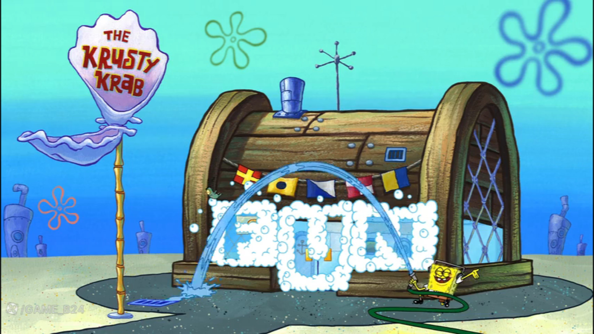 کارتون باب اسفنجی شلوار مکعبی...