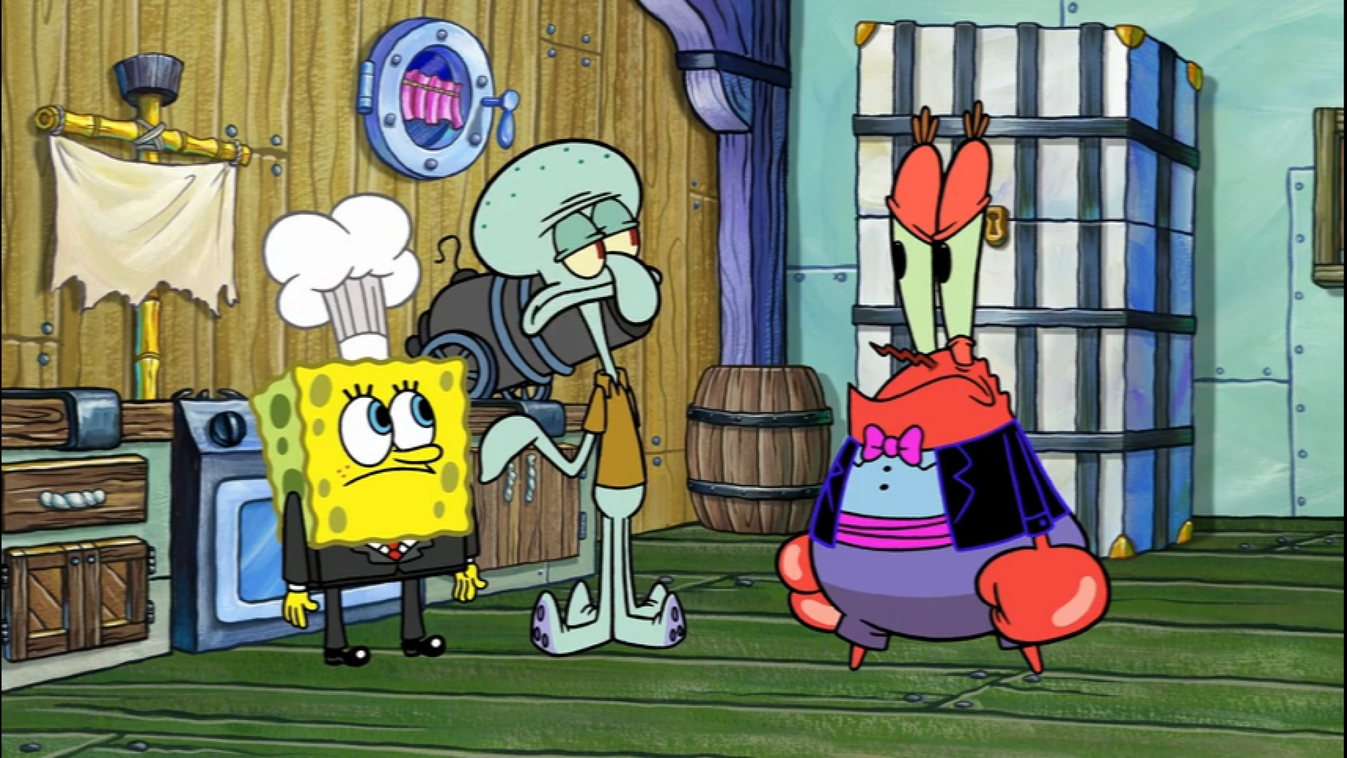 کارتون باب اسفنجی شلوار مکعبی...