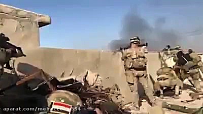 نبرد ارتش عراق به صورت فیلم آه...