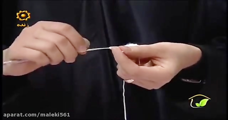 Amozesh baft magnet parvaneh آموزش بافت مگنت پروانه