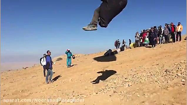 تیک آف زیبا در مسابقه هدف زنی...