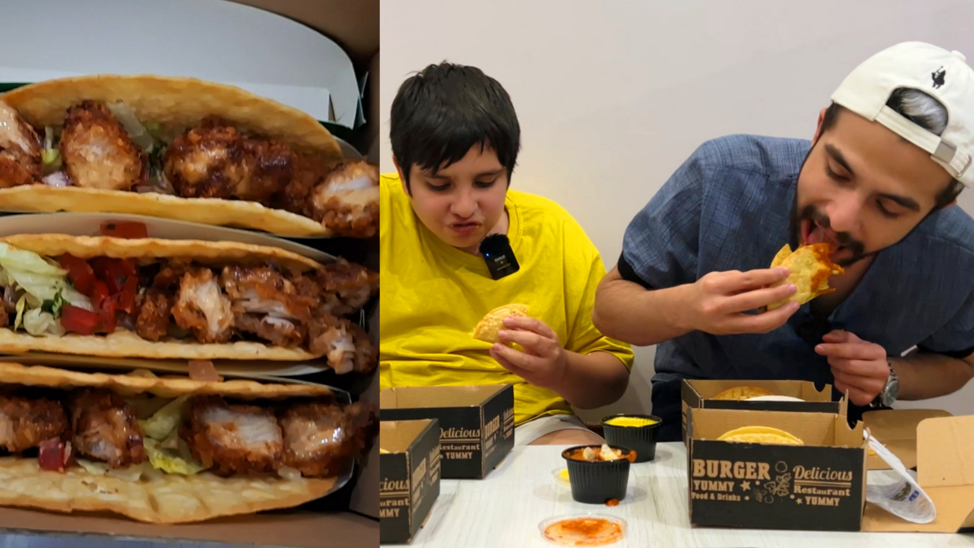 چالش خوردن تاکو با سرعت علی !!