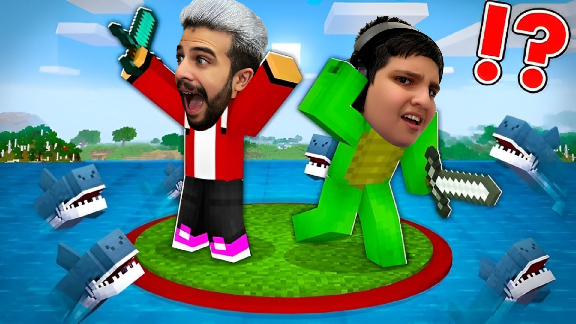 چالش دایره ماینکرفت با علی !!