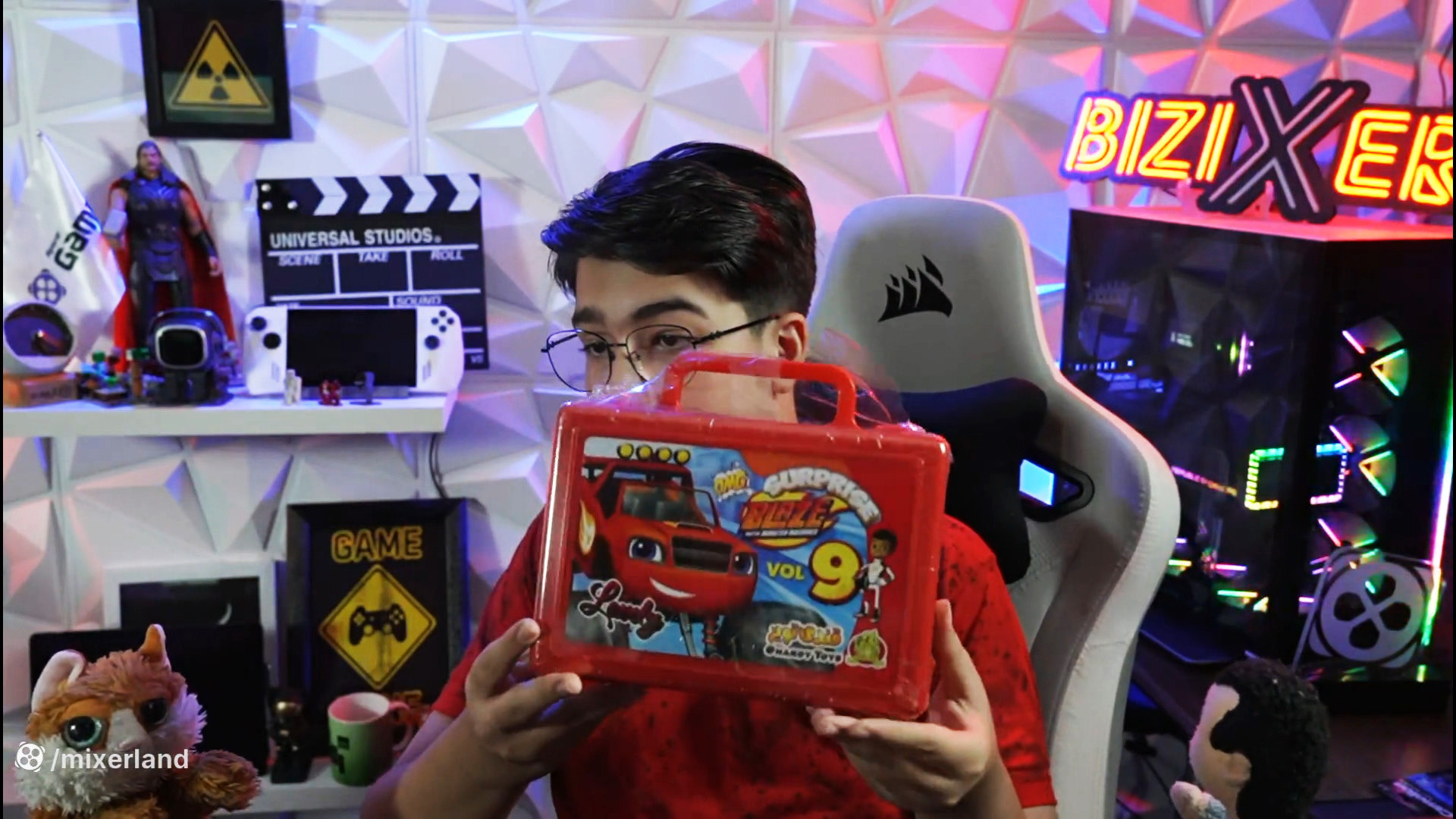 گوجی و لپ لپ کیفی !