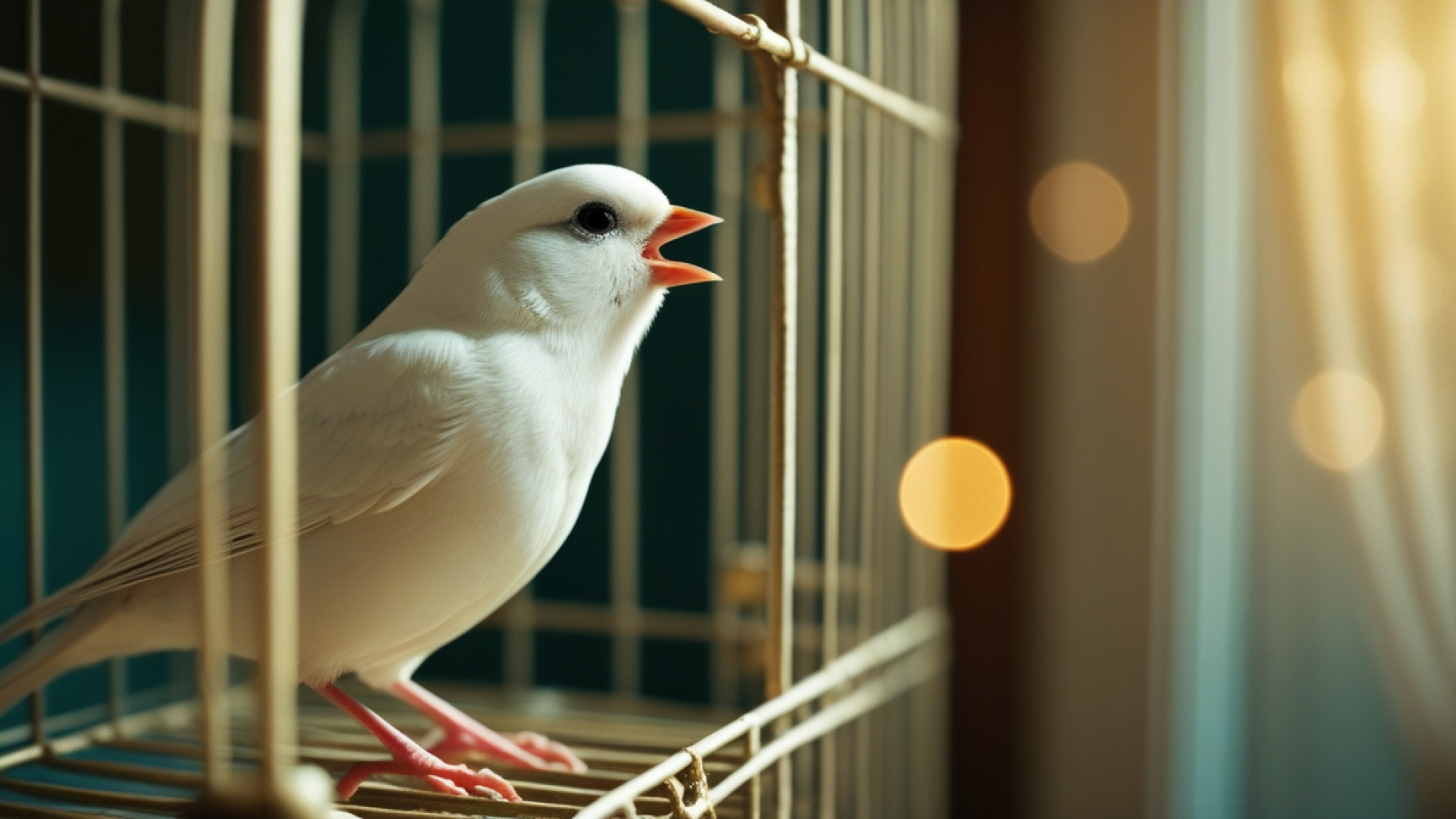 صدای قناری ماده برای مستی قنار...