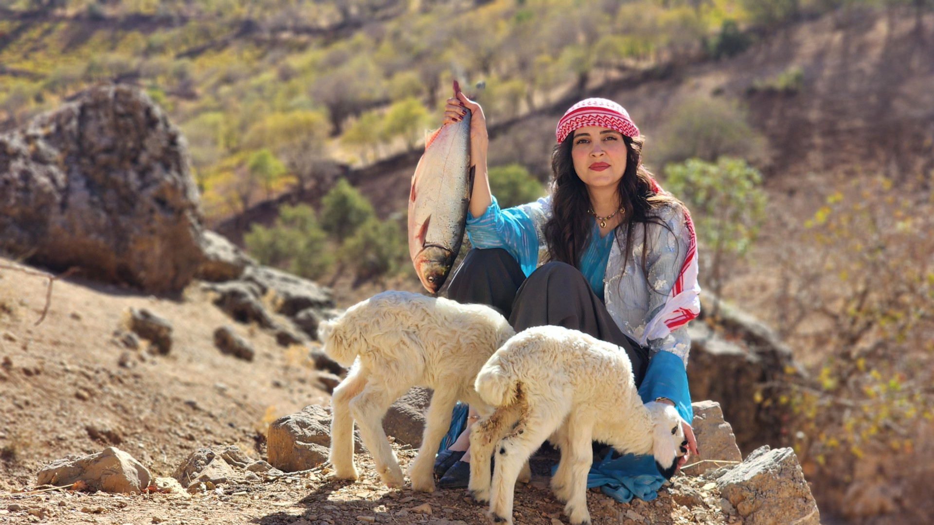 پخت ماهی در تنور به سبک روستای...