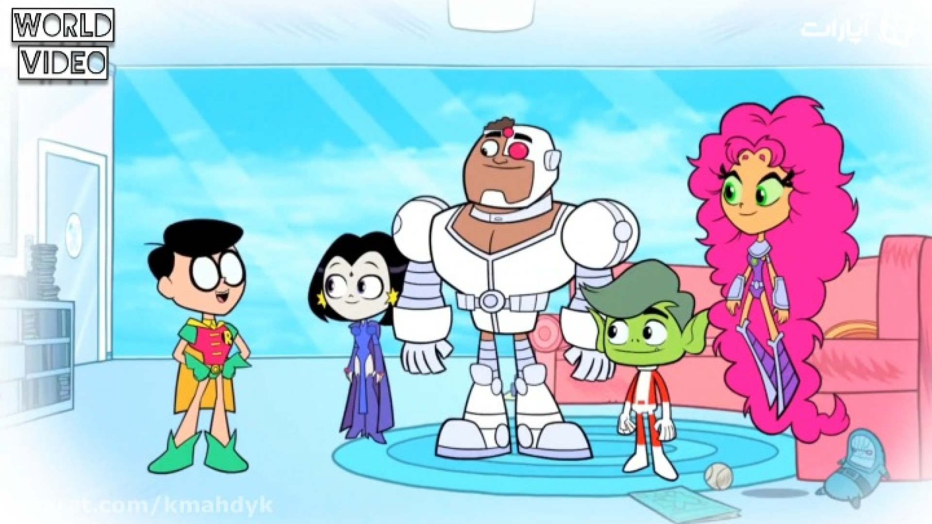 تایتان های نوجوان دوبله ی فارس...