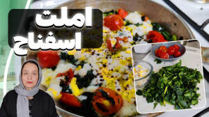 املت اسفناج | طرز تهیه املت مخ...