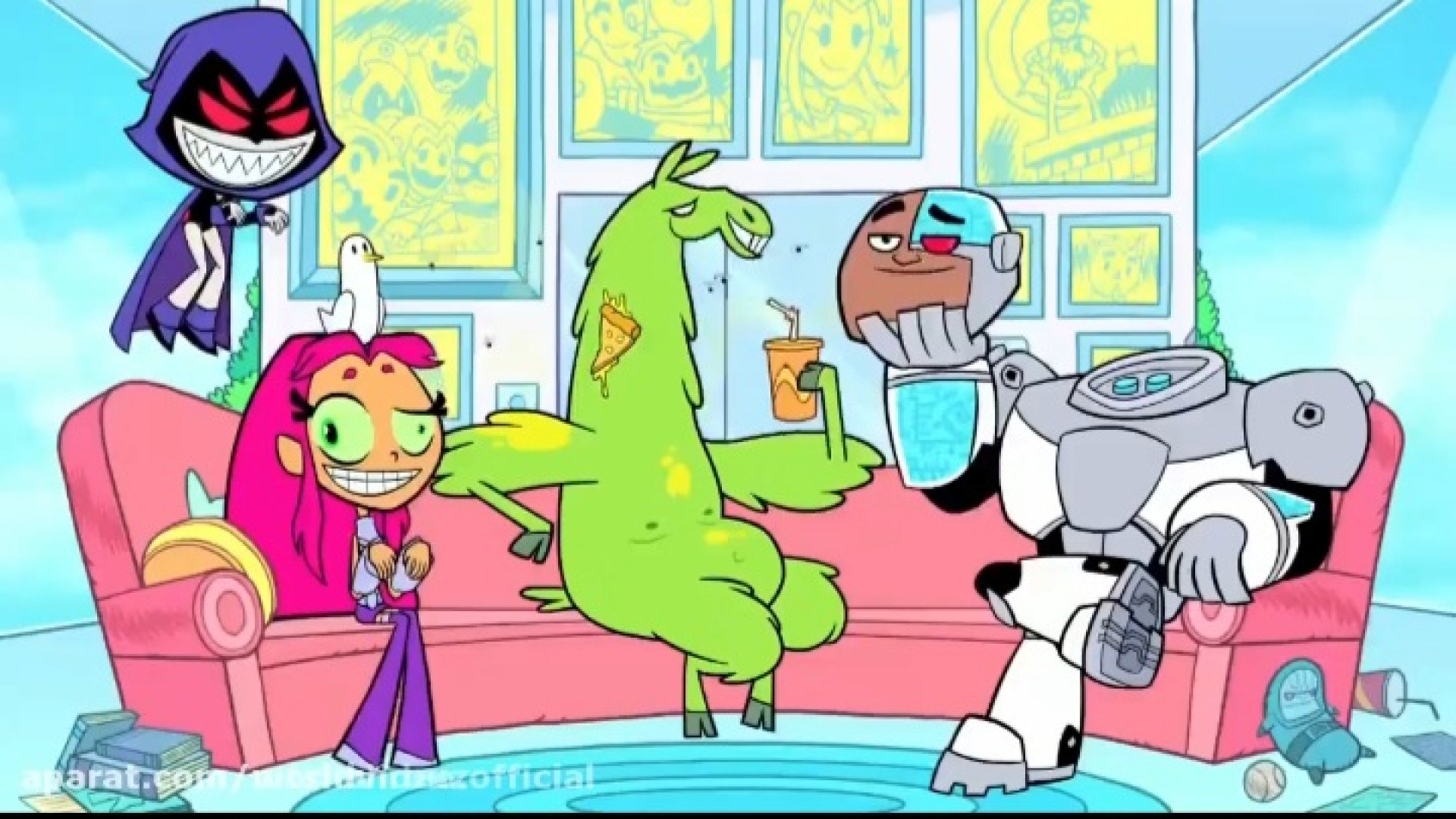 تایتان های نوجوان دوبله ی فارس...