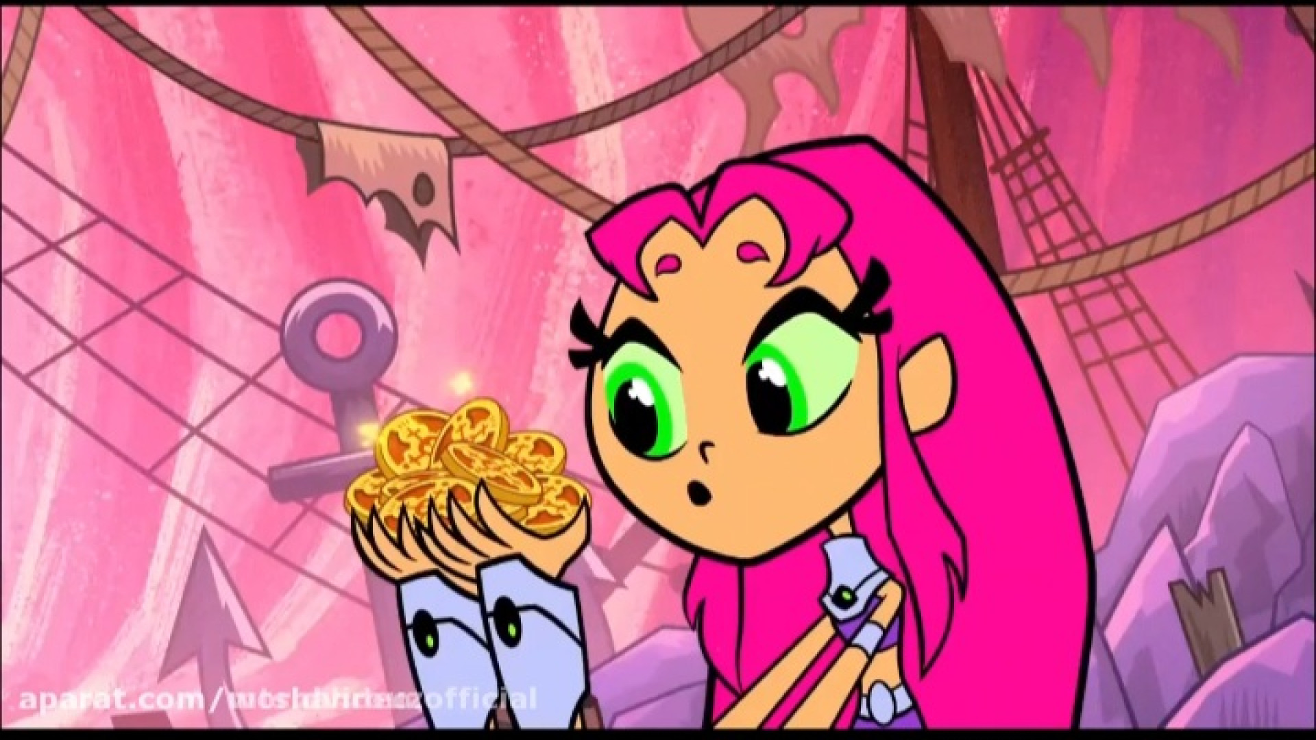 تایتان های نوجوان این قسمت گنج