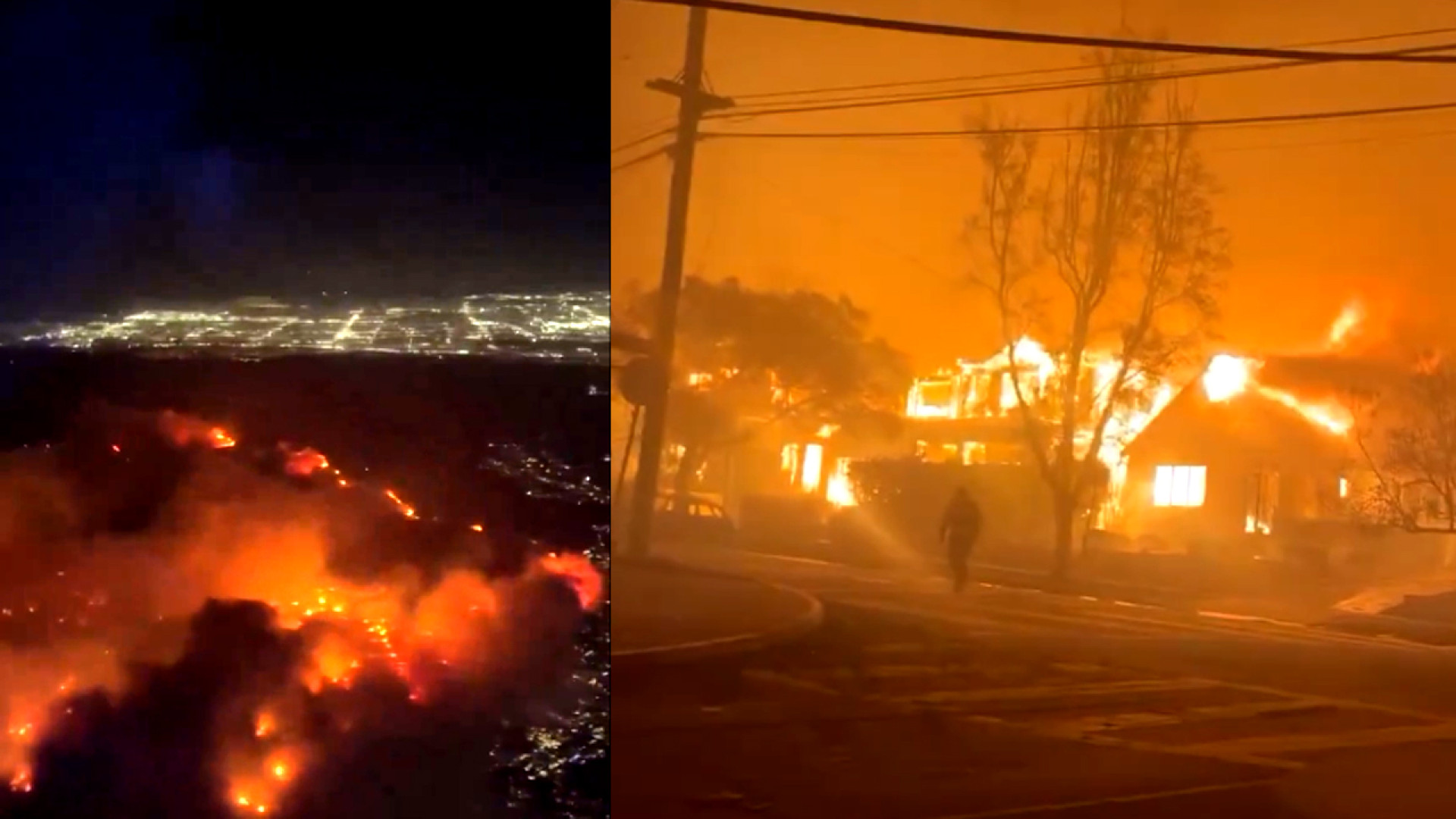 جهنم آتش سوزی در لس آنجلس آمری...