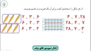حل ریاضی سوم ابتدایی صفحه 75