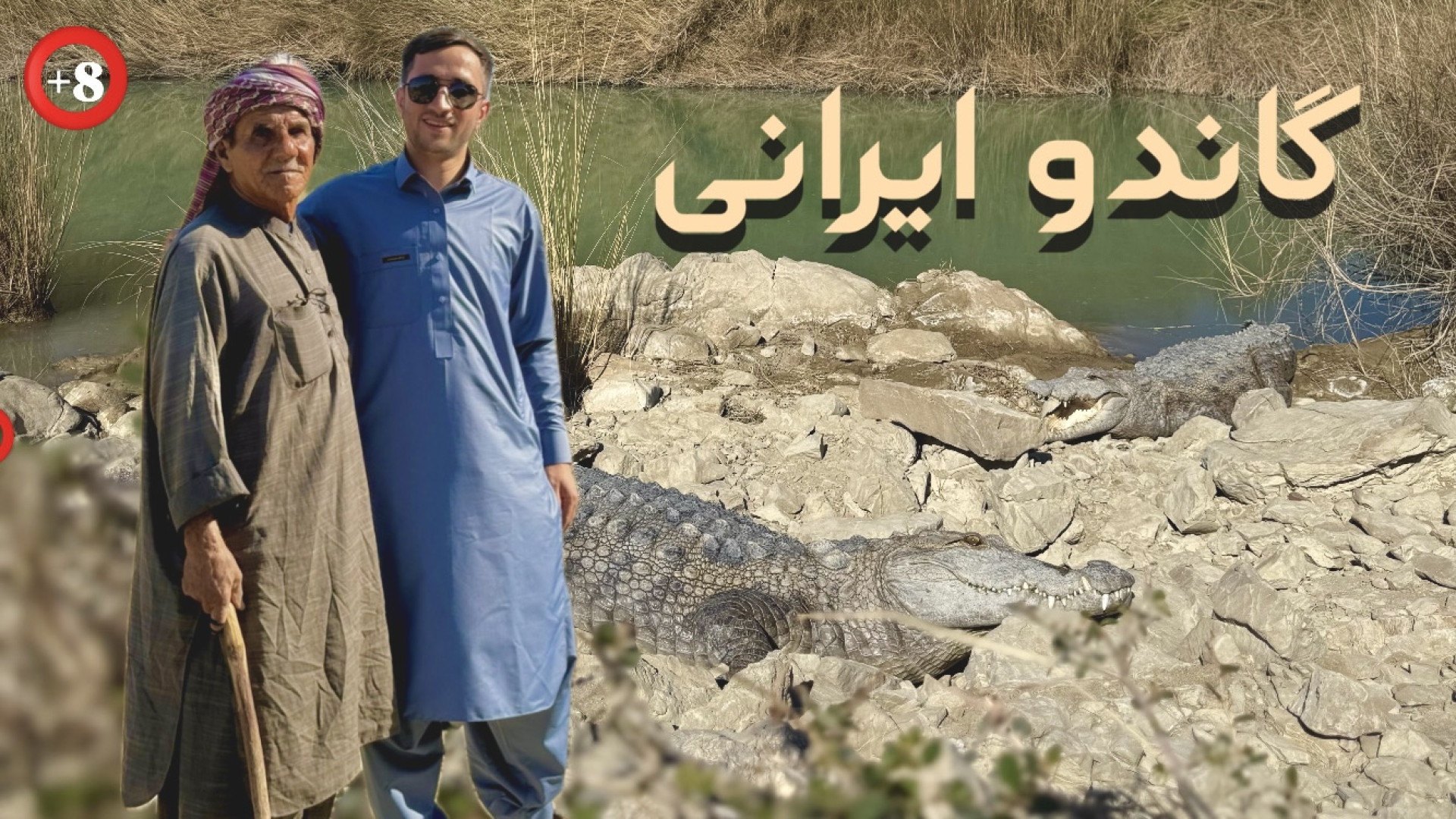 گاندو خطرناک ترین تمساح ایران...