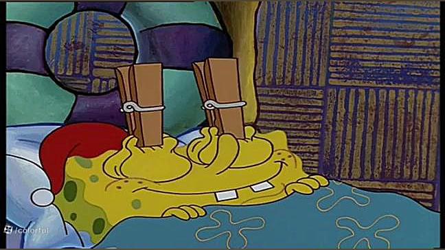 باب اسفنجی شلوار مکعبی