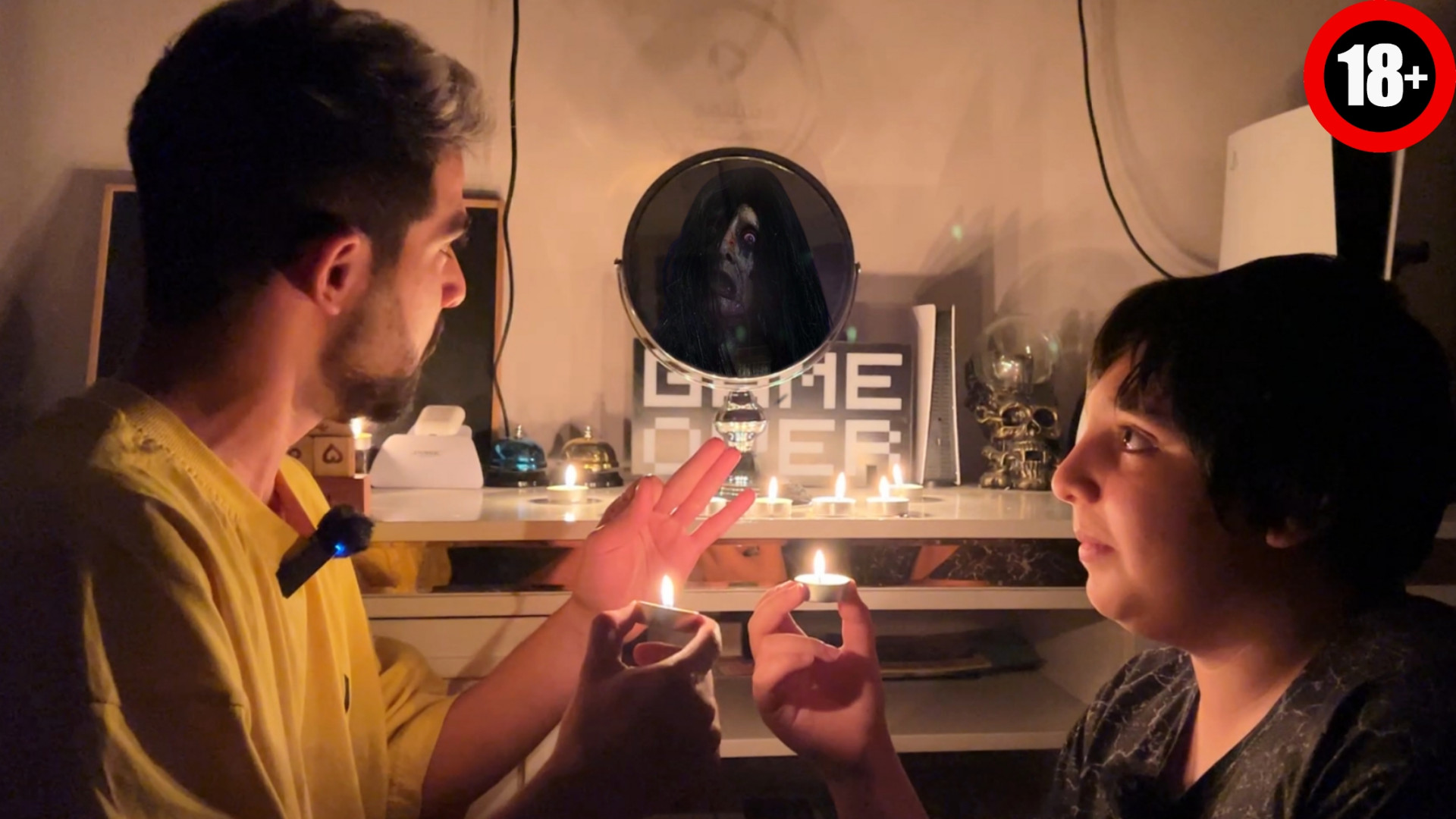 چالش ترسناک مریم خونین با علی...