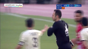 خلاصه بازی پرسپولیس  تراکتور