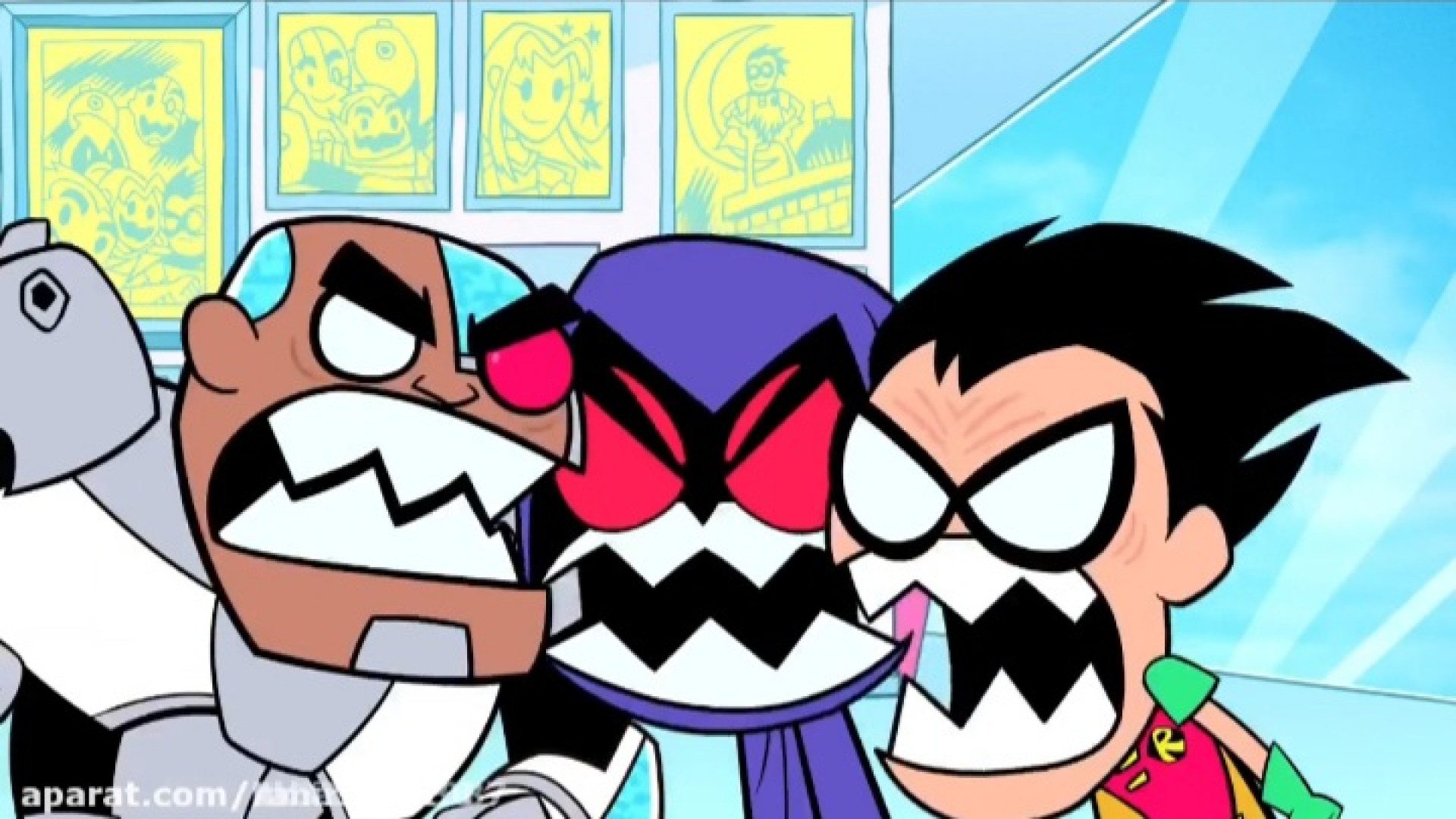 تایتان های نوجوان دوبلهی فارسی...