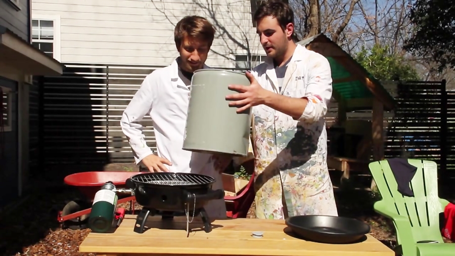 Imploding Drum - The Slow Mo Guys