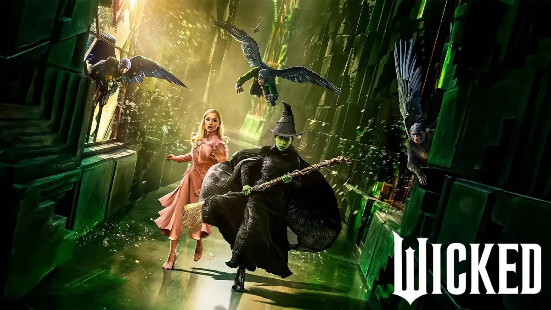 فیلم سینمایی Wicked | شرور | فانتزی | عاشقانه | موزیکال | دوبله فارسی | 2024 زمان6313ثانیه