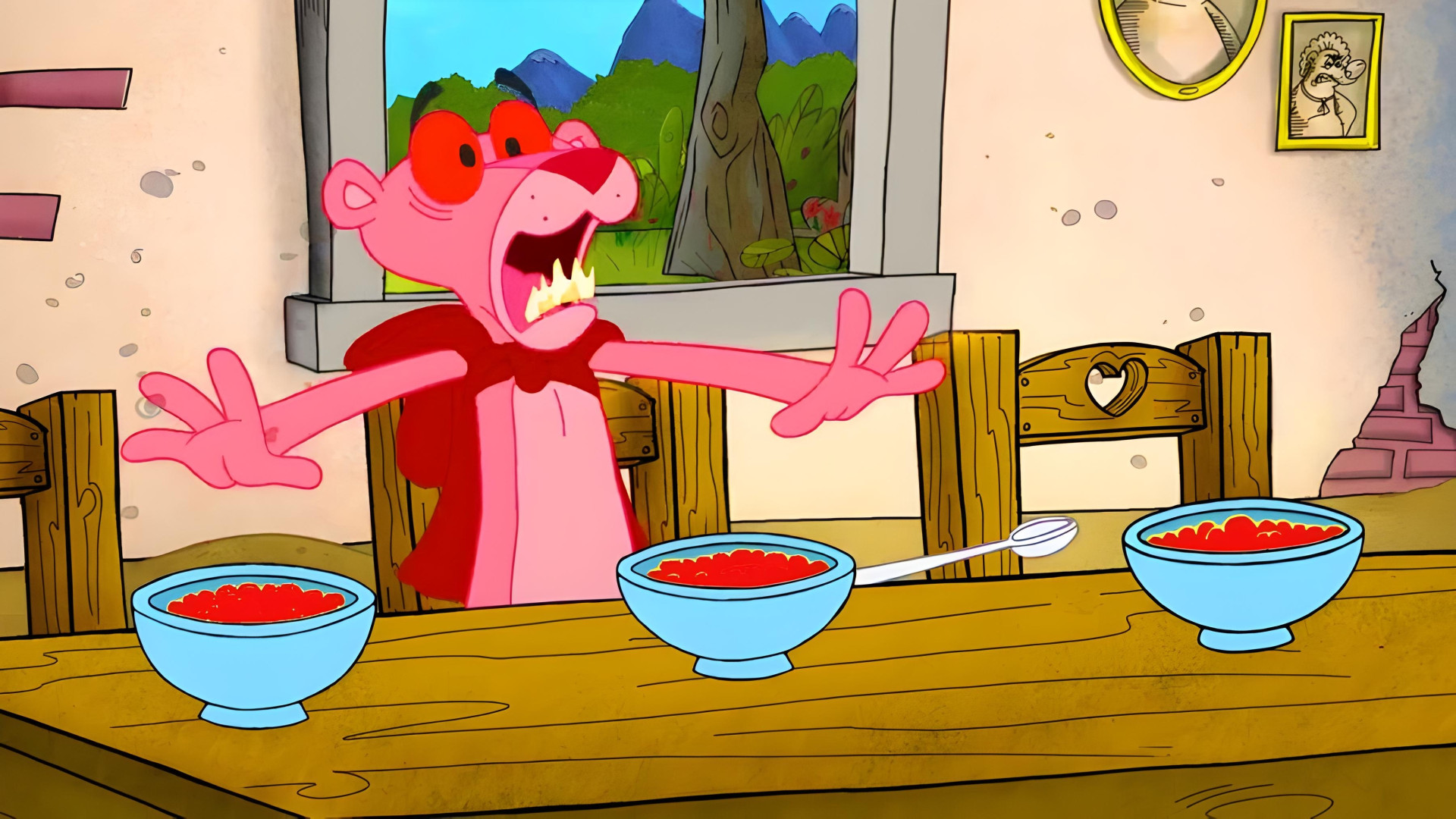 کارتون پلنگ صورتی انیمیشن پلنگ...