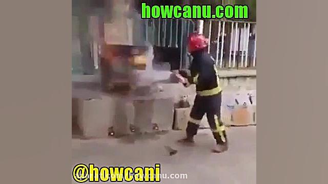 ترفند سریع خاموش کردن آتش با گ...