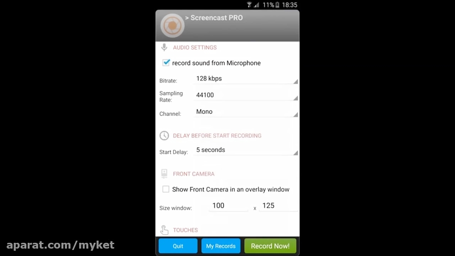Epic Android Rover Screencasting Screencast - Android Screen Recorder tutorial