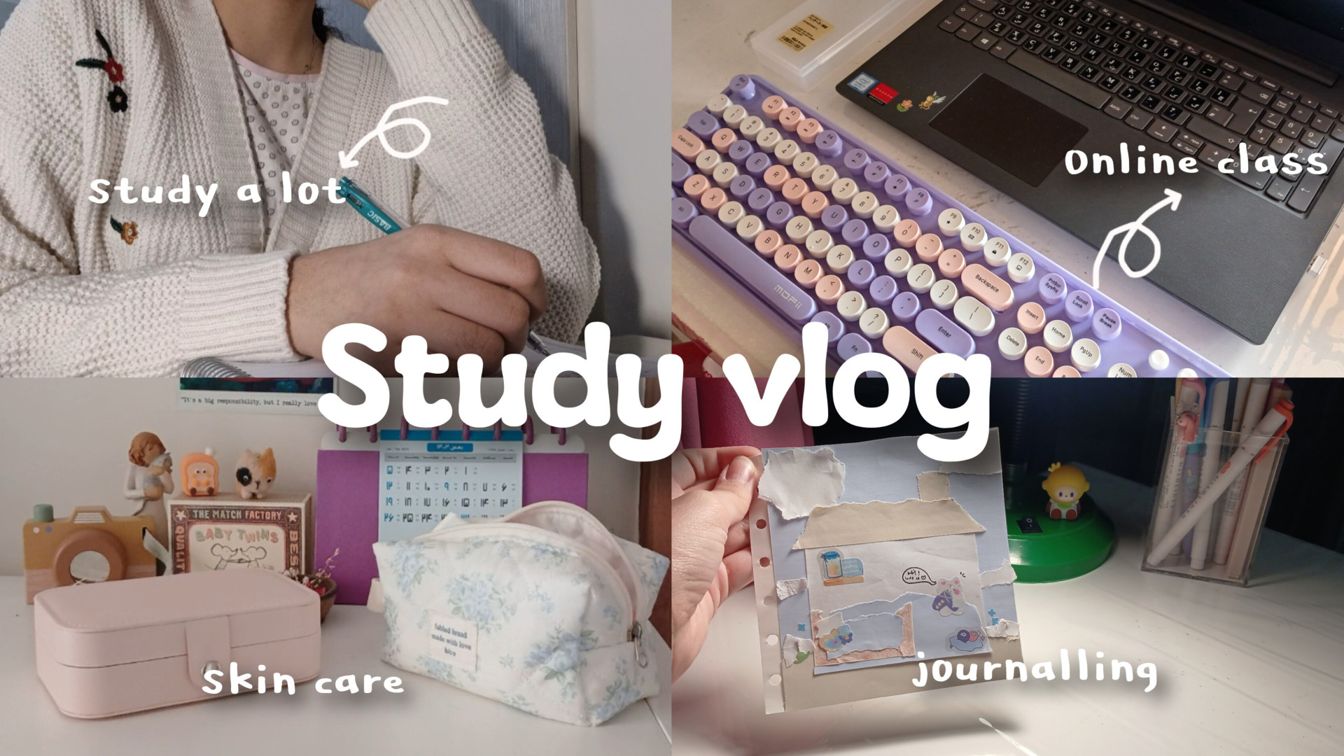 ولاگ درسی با من|ولاگ چند روزه|...