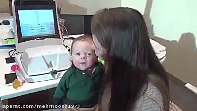 شگفتی در دیدگان نوزاد ناشنوا!