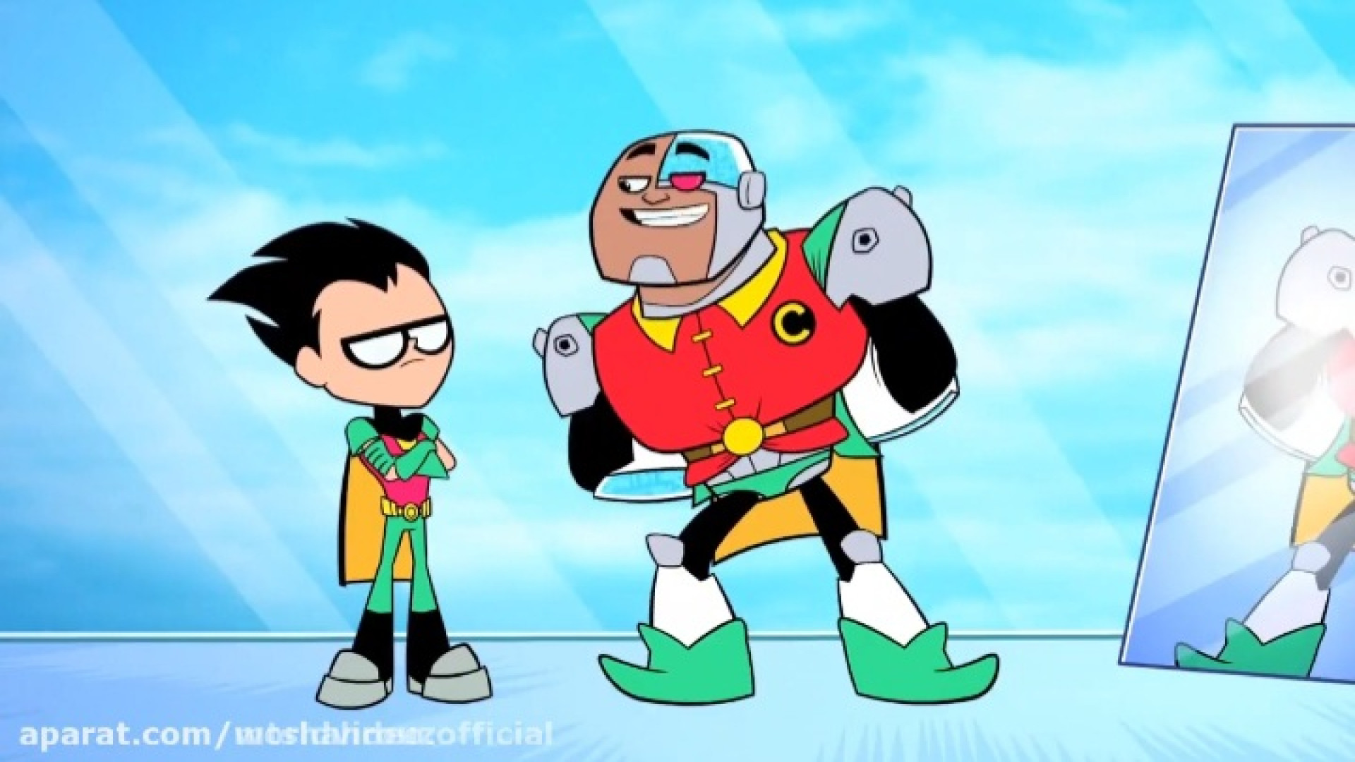 تایتان های نوجوان دوبله ی فارس...